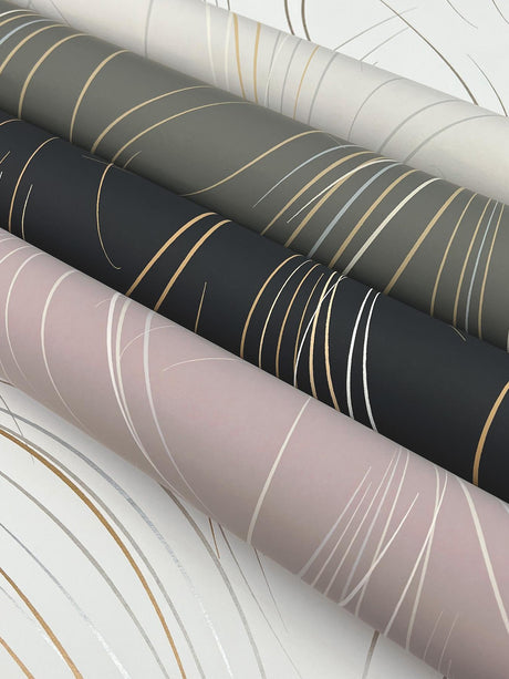 Candice Olson Blonde Graceful Wisp Beige Wallpaper