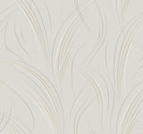 Candice Olson Blonde Graceful Wisp Beige Wallpaper