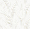 Candice Olson Graceful Wisp White & Off-White Wallpaper