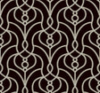 Candice Olson Black Divine Trellis Black Wallpaper