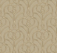 Candice Olson Taupe Divine Trellis Brown Wallpaper