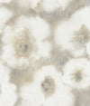 Candice Olson Blended Floral Beige Wallpaper