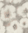 Candice Olson Blended Floral Grey Wallpaper
