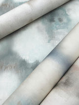 Candice Olson Clay Blended Floral Grey Wallpaper