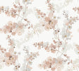 Candice Olson Clay Blossom Fling Pink Wallpaper