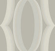 Candice Olson Light Neutral Progression Ogee Grey Wallpaper