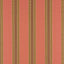Zoffany Lisere Stripe Venetian Red Fabric