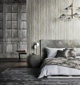 Harlequin Plica Zinc/Linen Wallpaper