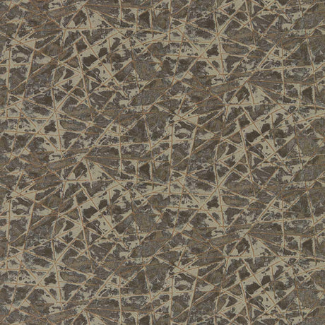 Harlequin Shatter Gold/Zinc Wallpaper