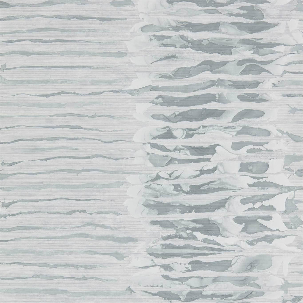 Harlequin Ripple Stripe Steel Wallpaper