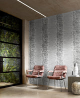 Harlequin Ripple Stripe Sandstone Wallpaper