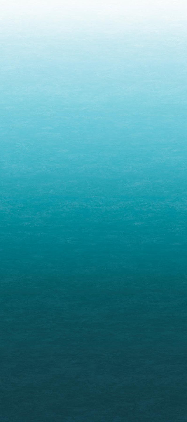 Brewster Home Fashions Caribbean Sea Teal Blue Ombre Wall Mural