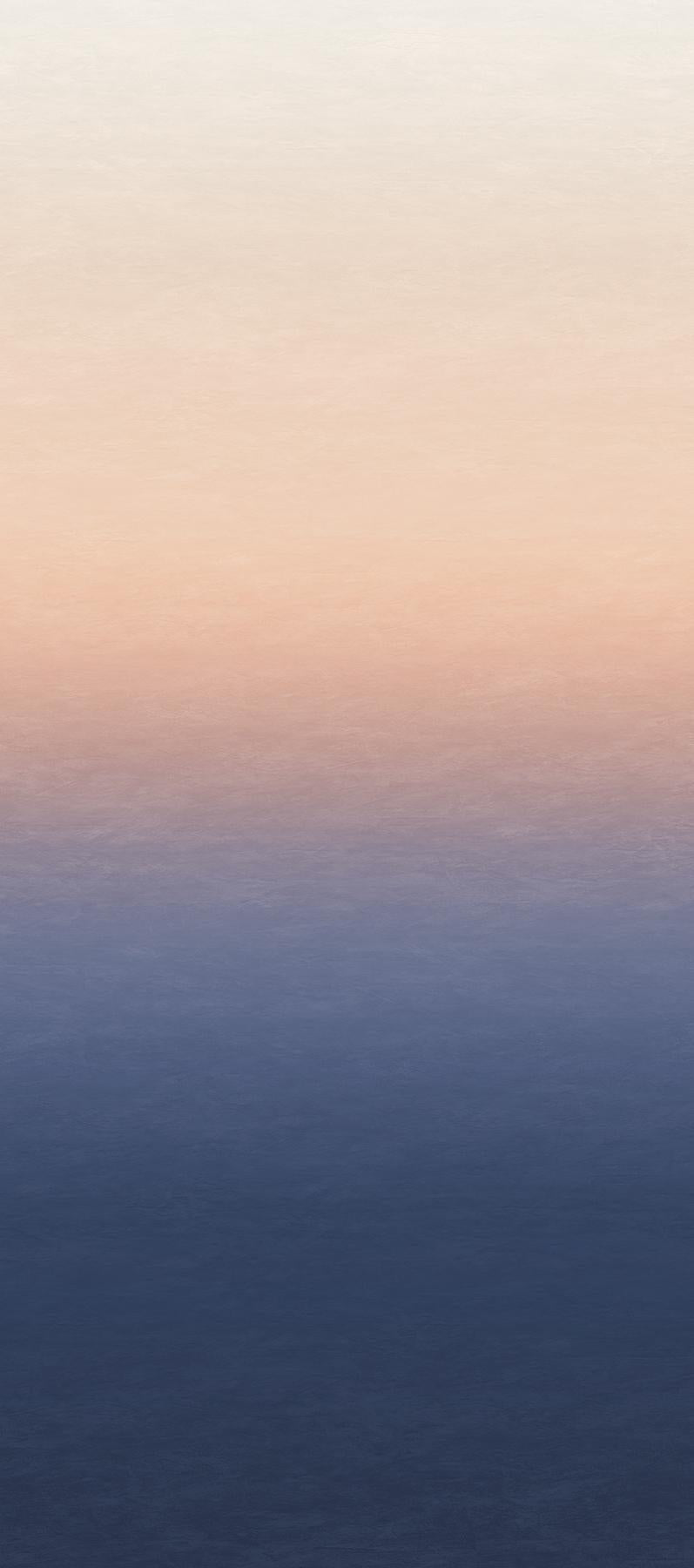 Brewster Home Fashions Sunrise Orange & Blue Ombre Wall Mural