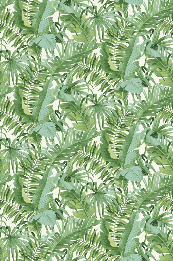 Brewster Home Fashions Tropical Palm Leaf Green Wall Mural