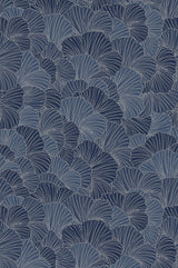 Brewster Home Fashions Petals Royal Blue Wall Mural
