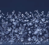Brewster Home Fashions Twilight Chinoiserie Midnight Blue Wall Mural