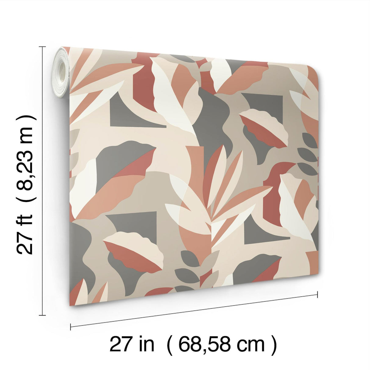 York Brick Papier Colle Red Wallpaper