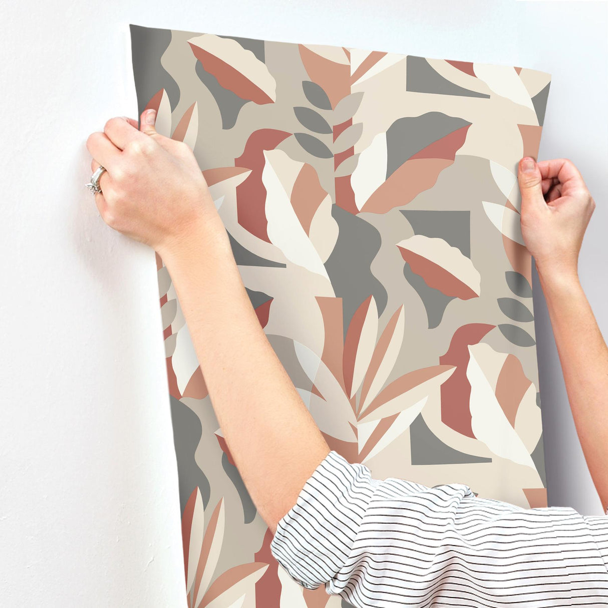 York Brick Papier Colle Red Wallpaper