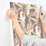 York Brick Papier Colle Red Wallpaper