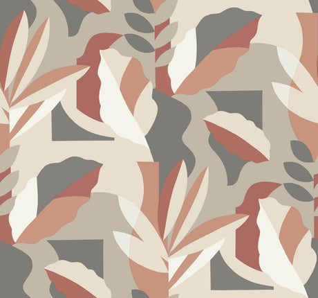 York Brick Papier Colle Red Wallpaper