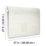 York Neutral & Pearl Zulu Thread Beige Wallpaper