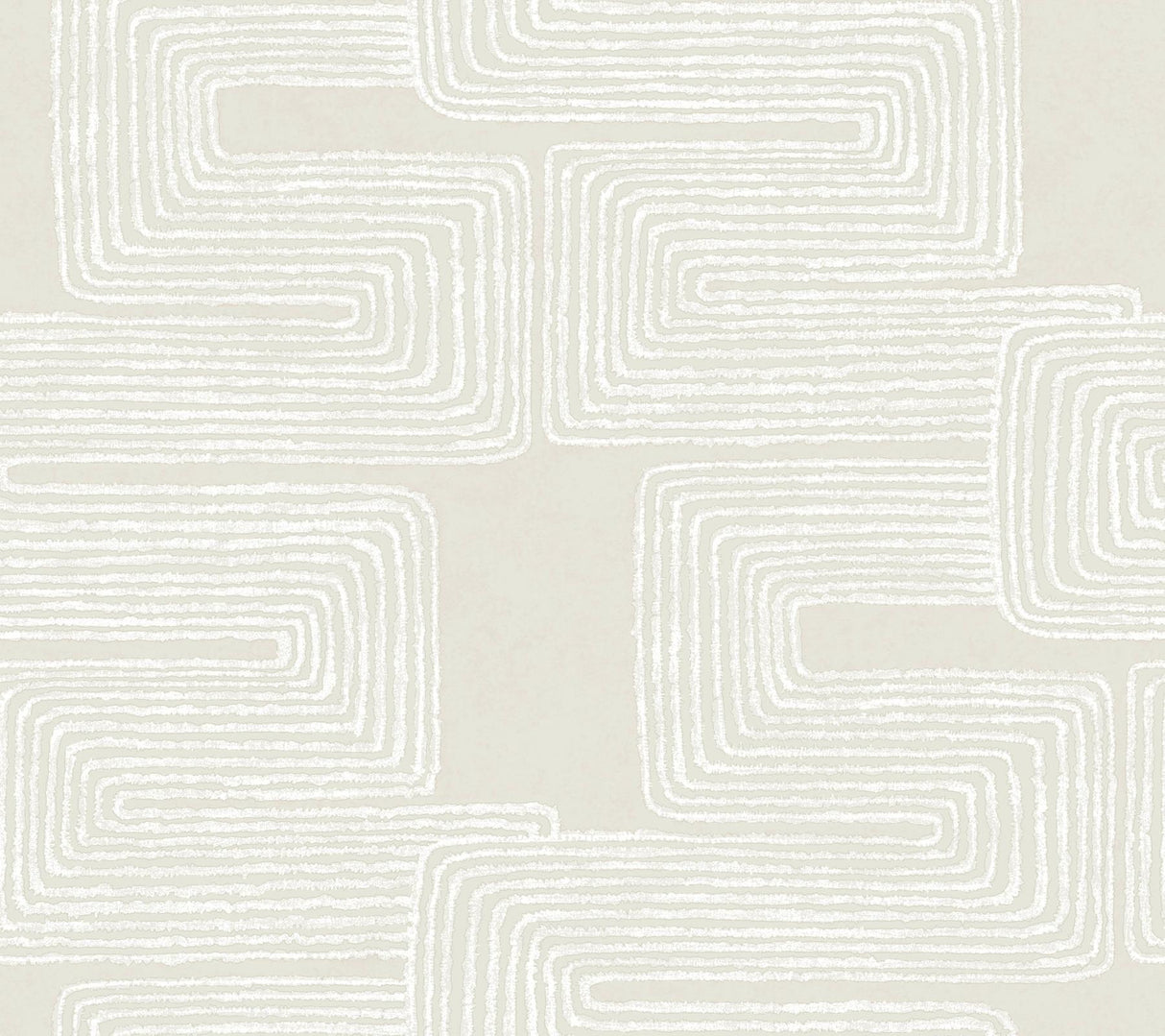 York Neutral & Pearl Zulu Thread Beige Wallpaper