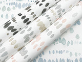 York Neutral Dewdrops Beige Wallpaper