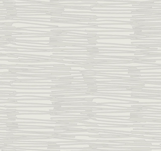 York Dove & Silver Water Reed Thatch Beige Wallpaper