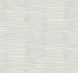 York Dove & Silver Water Reed Thatch Beige Wallpaper