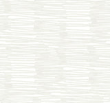 York Ivory & Glint Water Reed Thatch Off-White Wallpaper