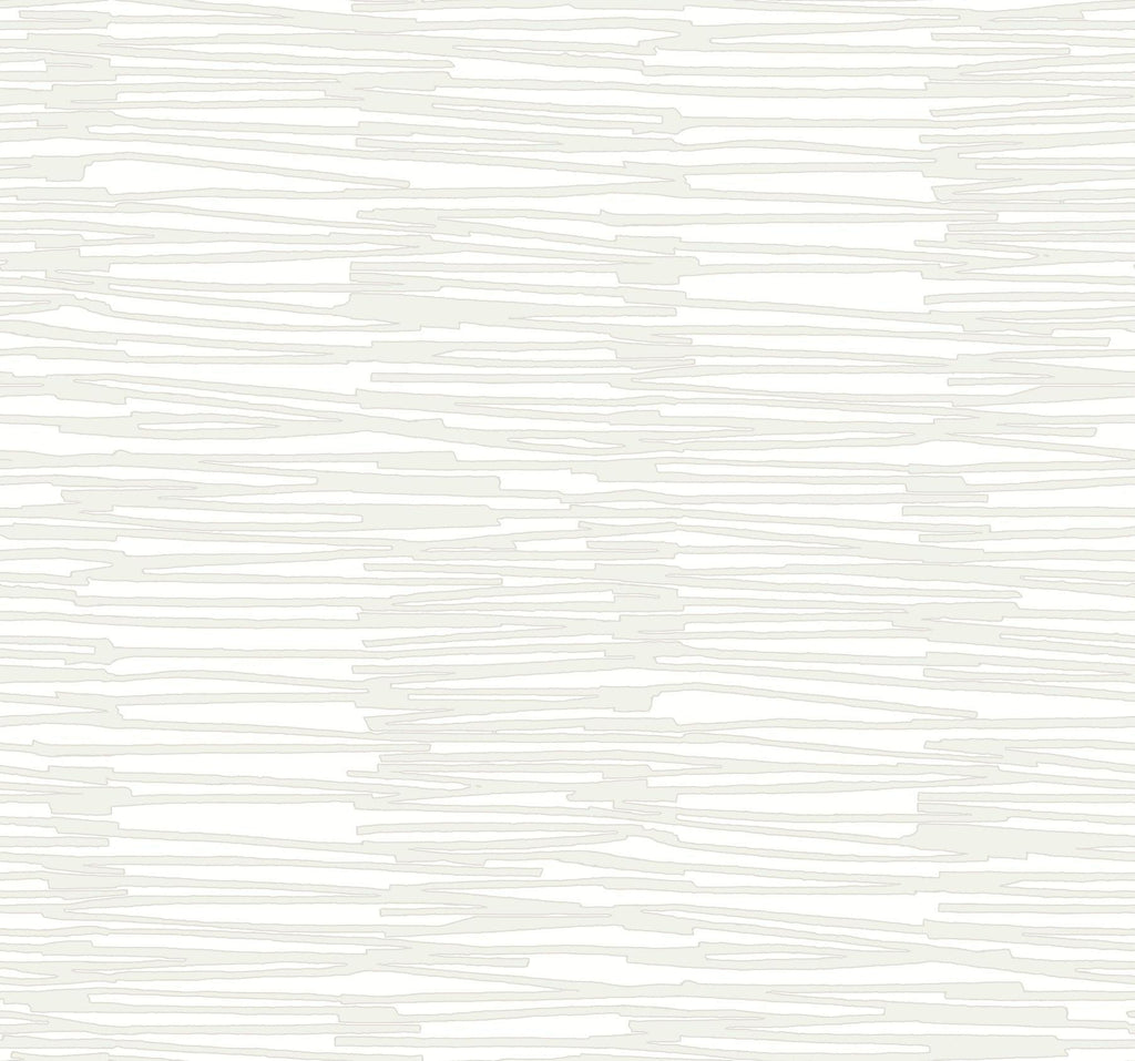 York Ivory & Glint Water Reed Thatch Off-White Wallpaper
