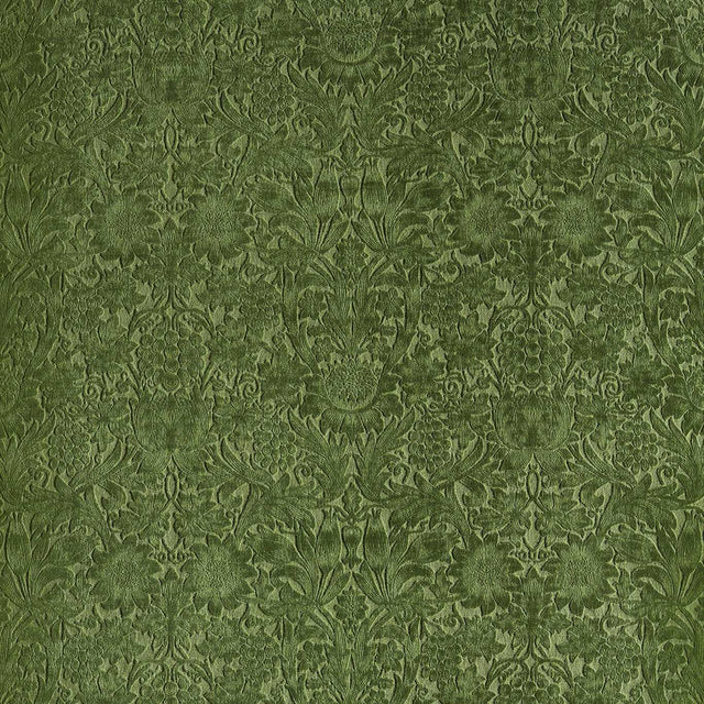 Morris & Co Sunflower Caffoy Velvet Tump Fabric
