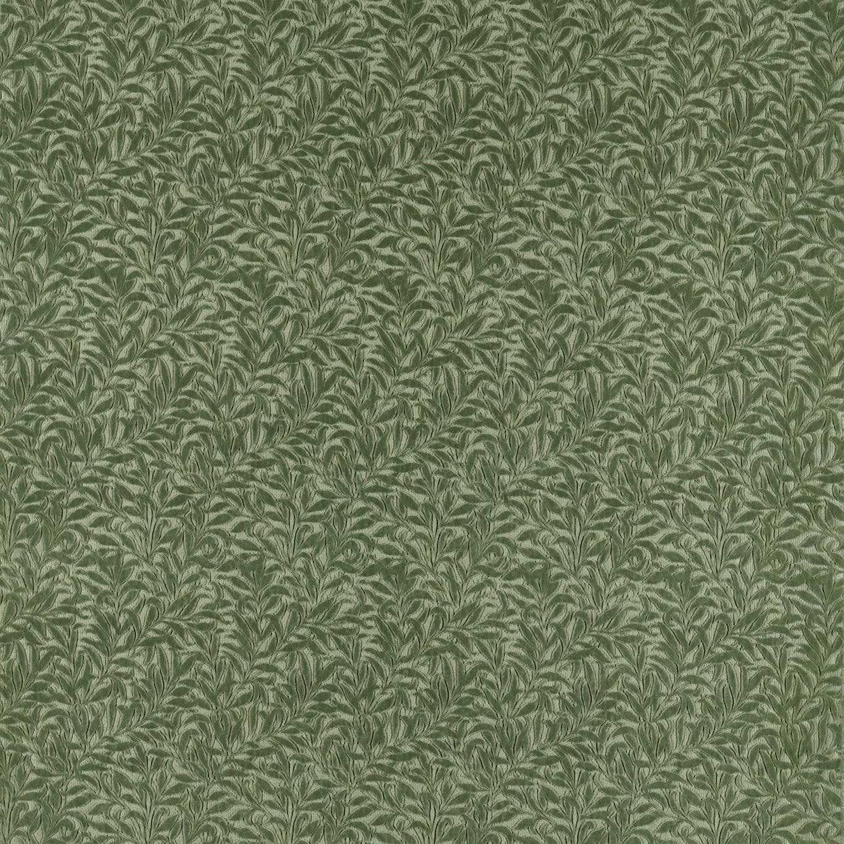 Morris & Co Willow Boughs Caffoy Velvet Standen Clay Fabric