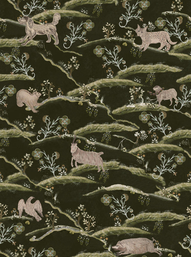 MindTheGap COUNTRYSIDE by Night TRANSYLVANIAN ROOTS Wallpaper
