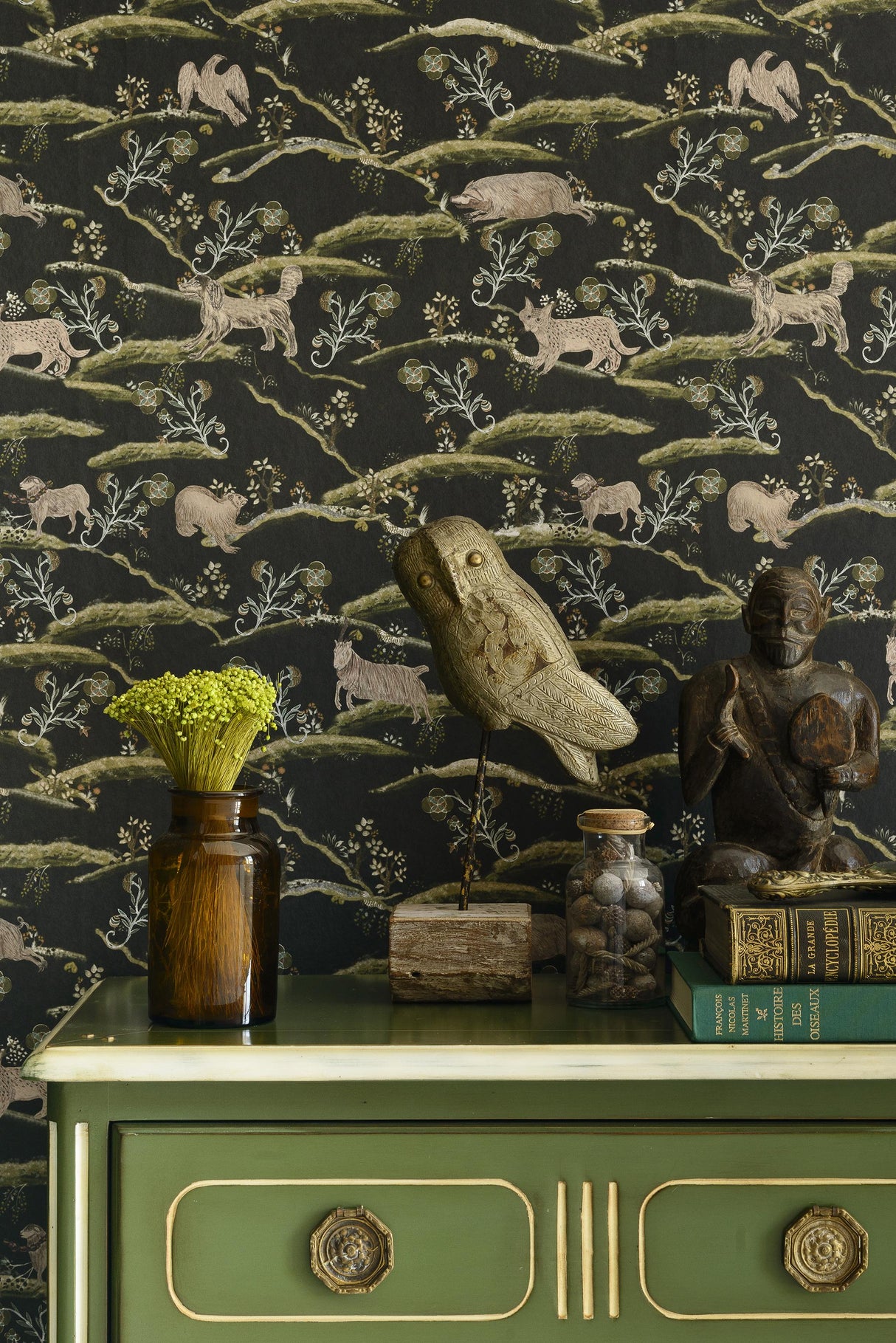 MindTheGap COUNTRYSIDE by Night TRANSYLVANIAN ROOTS Wallpaper