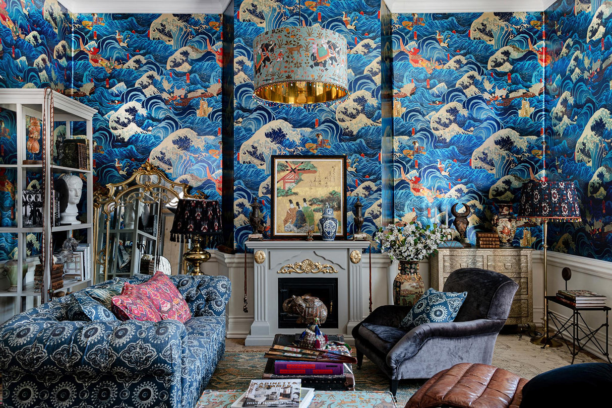 MindTheGap THE FORMER EMPEROR Metallic Edition The Curator's Cabinet Wallpaper