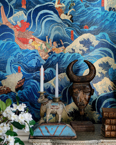 MindTheGap THE FORMER EMPEROR Metallic Edition The Curator's Cabinet Wallpaper