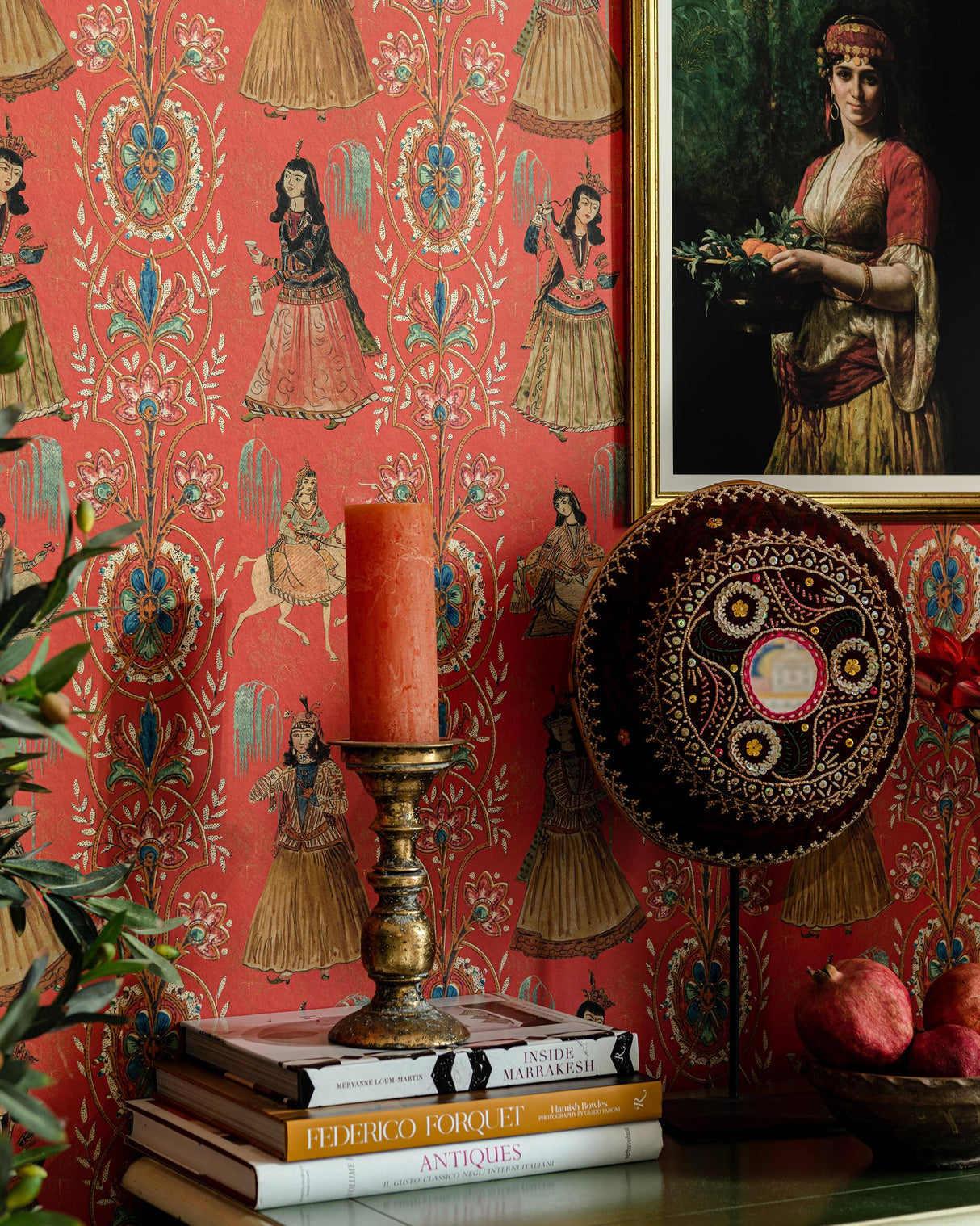 MindTheGap MAGHREBIAN FOLKTALE Rose Tales of Maghreb Wallpaper