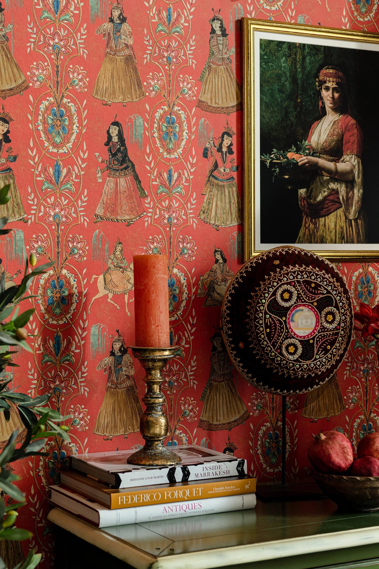 MindTheGap MAGHREBIAN FOLKTALE Rose Tales of Maghreb Wallpaper