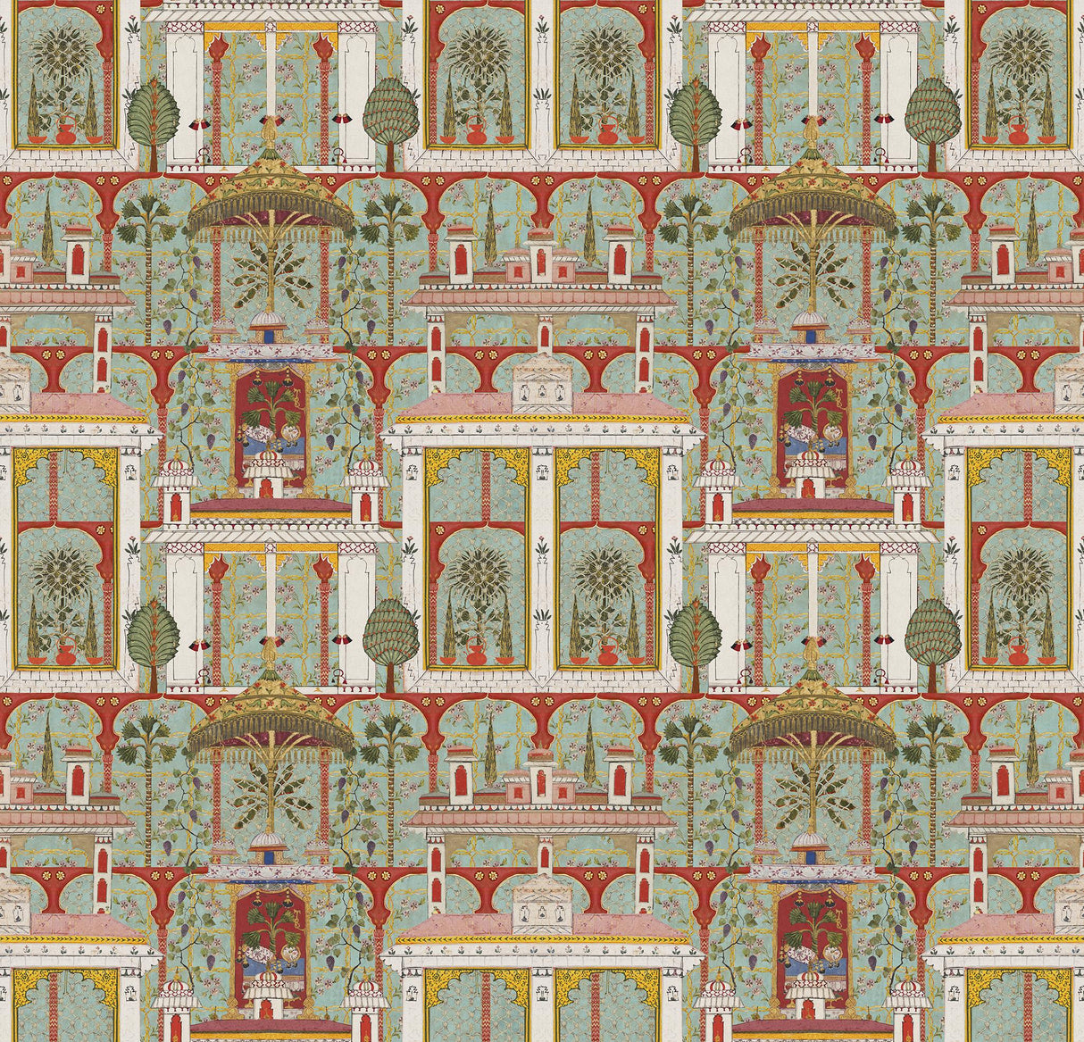 MindTheGap MAJORELLE GARDEN Agate Tales of Maghreb Wallpaper