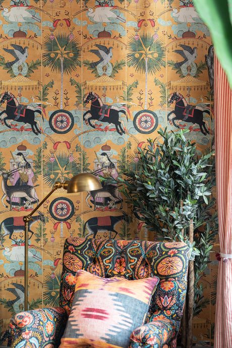 MindTheGap YENNAYER Amber Tales of Maghreb Wallpaper