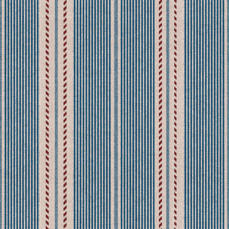 MindTheGap BERBER STRIPES Blue Tales of Maghreb Wallpaper