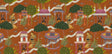 MindTheGap MAGHREB Orange Tales of Maghreb Wallpaper