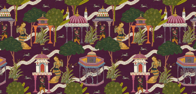 MindTheGap MAGHREB Mauve Tales of Maghreb Wallpaper