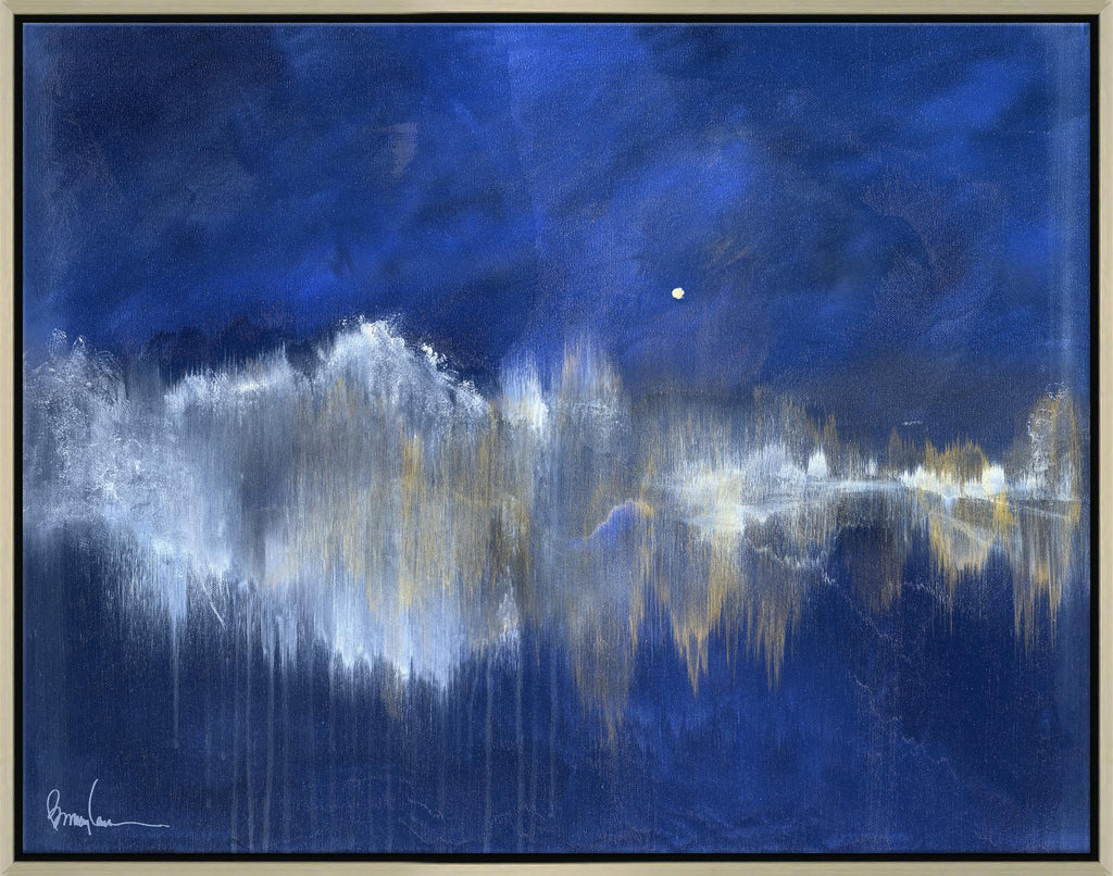 Kravet Decor Winter Moon Large Bluesilv Print