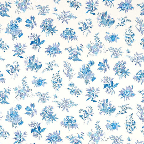 Harlequin Woodland Floral Lapis/Amethyst/Pearl Fabric
