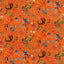 Harlequin Wonderland Floral Amber/Lapis/Ruby Fabric