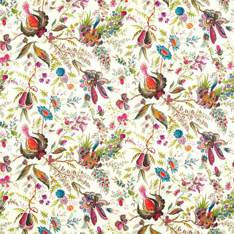Harlequin Wonderland Floral Spinel/Peridot/Pearl Fabric