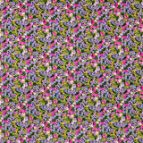 Harlequin Wildflower Meadow Emerald/Amethyst/ Spinel Fabric