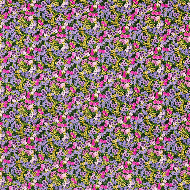 Harlequin Wildflower Meadow Emerald/Amethyst/ Spinel Fabric